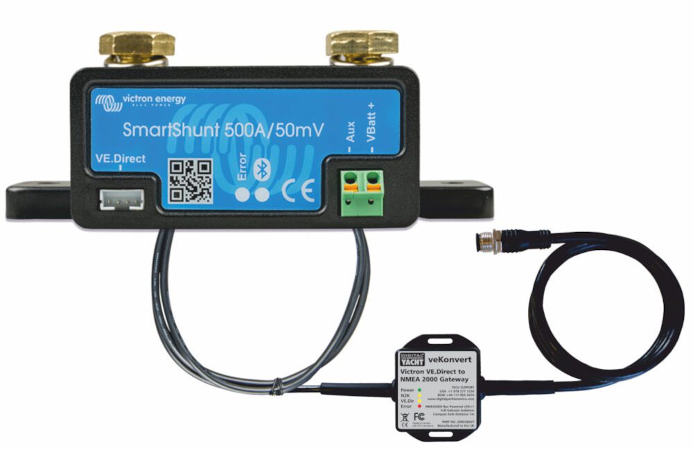 BM100 - Battery monitoring system for NMEA 2000 systems