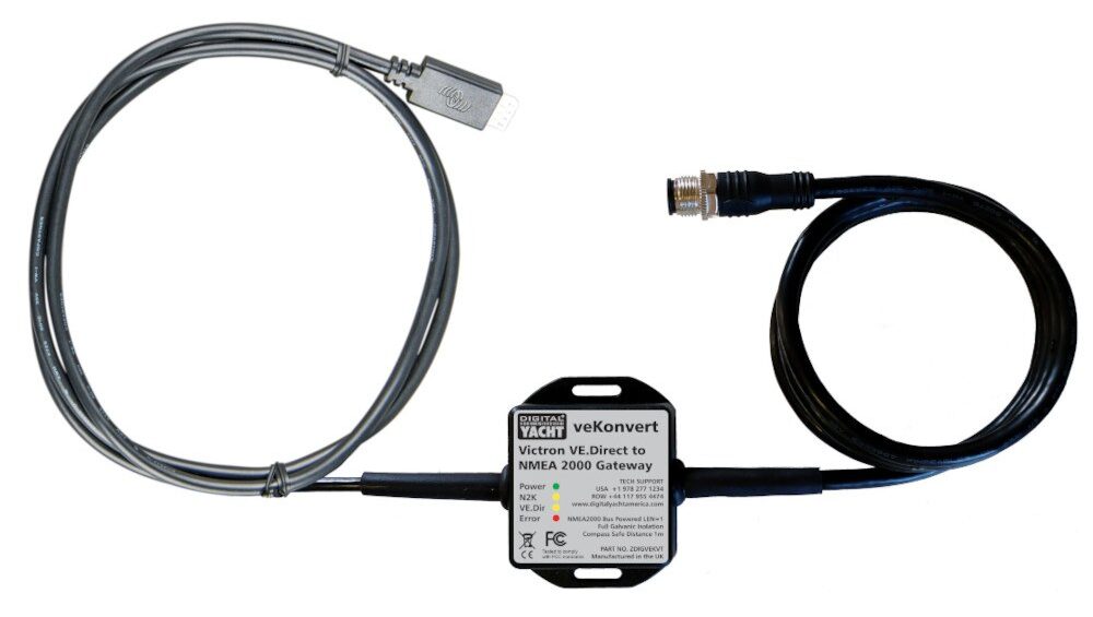 Victron veDirect to NMEA 2000